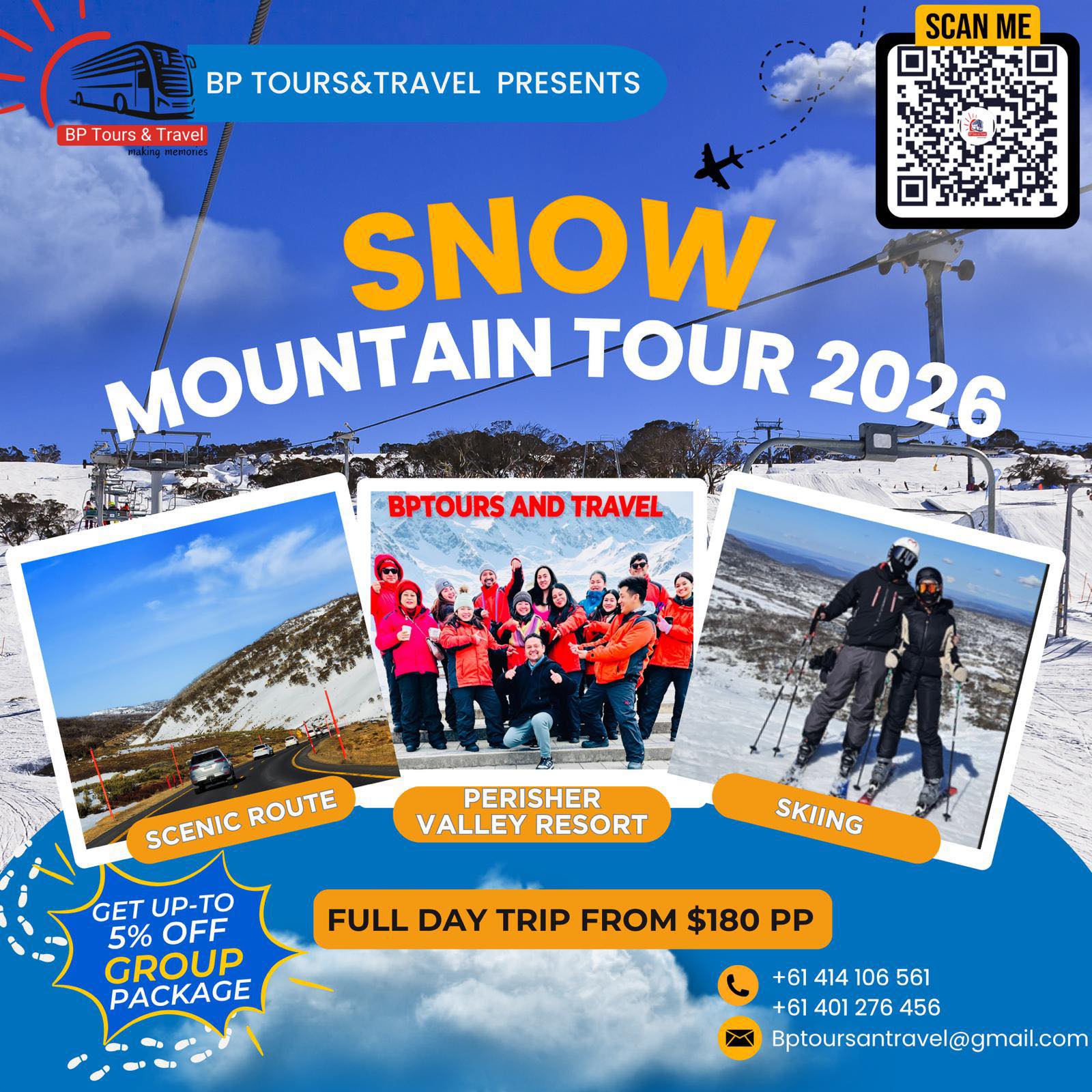 Full Day Snow Tour - Perisher